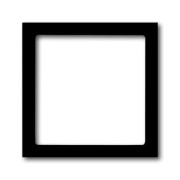 2CKA001731A1921 Плата центральная (накладка) для механизма светоиндикатора 2062 U, серия Future/Axcent/Carat/Династия, цвет антрацит