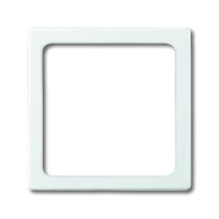 2CKA001731A1923 Плата центральная (накладка) для механизма светоиндикатора 2062 U, серия Future/Axcent/Carat/Династия, цвет альпийский белый