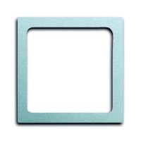 2CKA001731A1950 Плата центральная (накладка) для механизма светоиндикатора 2062 U, серия Future/Axcent/Carat/Династия, цвет серебристо-алюминиевый