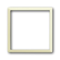 2CKA001731A1951 Плата центральная (накладка) для механизма светоиндикатора 2062 U, серия impuls, цвет слоновая кость