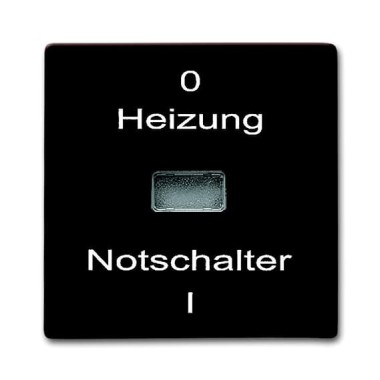 2CKA001731A1956 Клавиша для механизма 1-клавишного выключателя/переключателя/кнопки, с красной линзой, с маркировкой 