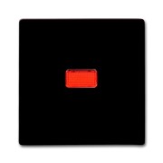 2CKA001731A1964 Клавиша для механизма 1-клавишного выключателя/переключателя/кнопки, с красной линзой (IP44), серия Allwetter 44, цвет коричневый