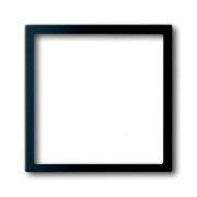 2CKA001731A1983 Плата центральная (накладка) для механизма светоиндикатора 2062 U, серия impuls, цвет чёрный бархат