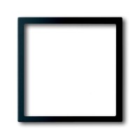 2CKA001731A1983 Плата центральная (накладка) для механизма светоиндикатора 2062 U, серия impuls, цвет чёрный бархат