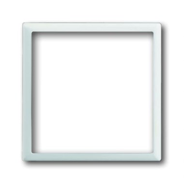 2CKA001731A1984 Плата центральная (накладка) для механизма светоиндикатора 2062 U, серия impuls, цвет белый бархат