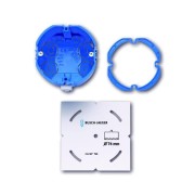 2CKA001740A0072 Набор монтажный Axcent Flat 1-пост, отверстие в стене D=74, глубина 60мм, расстояние между крепежными винтами 60мм, для гибсокартона