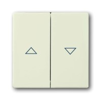 2CKA001751A3120 Клавиша для механизма выключателя жалюзи 2000/4 U и 2020/4 US, с маркировкой, серия Династия, Латунь античная