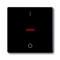 2CKA001751A3042 Клавиша для механизма 1-клавишного выключателя/переключателя/кнопки, с красной линзой, с маркировкой 