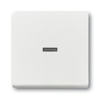 2CKA001751A3153 Клавиша для механизма 1-клавишного выключателя/переключателя/кнопки, с прозрачной линзой, серия Future/Axcent/Carat/Династия, цвет белый бархат