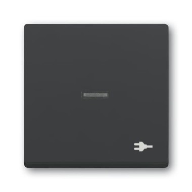 2CKA001751A3157 Клавиша для механизма 1-клавишного выключателя/переключателя/кнопки, с прозрачной линзой, c символом 