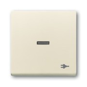 2CKA001751A3158 Клавиша для механизма 1-клавишного выключателя/переключателя/кнопки, с прозрачной линзой, c символом 