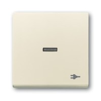 2CKA001751A3158 Клавиша для механизма 1-клавишного выключателя/переключателя/кнопки, с прозрачной линзой, c символом 