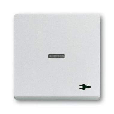 2CKA001751A3159 Клавиша для механизма 1-клавишного выключателя/переключателя/кнопки, с прозрачной линзой, c символом 