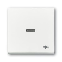 2CKA001751A3161 Клавиша для механизма 1-клавишного выключателя/переключателя/кнопки, с прозрачной линзой, c символом 