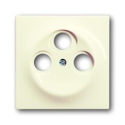 2CKA001753A0036 Накладка (центральная плата) для TV-R-SAT розетки, серия impuls, цвет слоновая кость