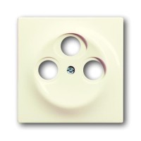 2CKA001753A0036 Накладка (центральная плата) для TV-R-SAT розетки, серия impuls, цвет слоновая кость