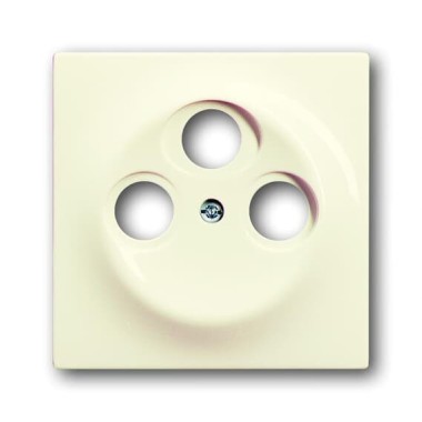 2CKA001753A0036 Накладка (центральная плата) для TV-R-SAT розетки, серия impuls, цвет слоновая кость
