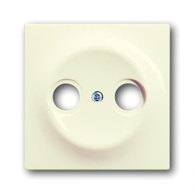 2CKA001753A0039 Накладка (центральная плата) для TV-R розетки, серия impuls, цвет слоновая кость