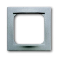 2CKA001753A0042 Плата центральная (промежуточное кольцо) для 50x50 мм телекоммуникационных вставок/механизмов AMP, Brand-Rex, Rutenbeck, BTR,Telegartner, серия impuls, цвет серибристый алюминий