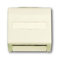 2CKA001753A0053 Плата центральная (корпус) с суппортом для коммуникационных разъёмов и цоколей DCS от 1850 EB до 1876 EB, серия impuls, цвет слонова кость