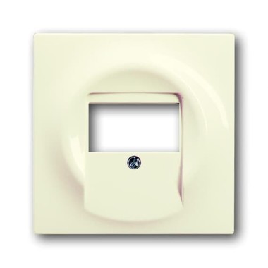 2CKA001753A0055 Плата центральная (накладка) для механизмов USB/VGA/HDMI/RCA, серия impuls, цвет слоновая кость