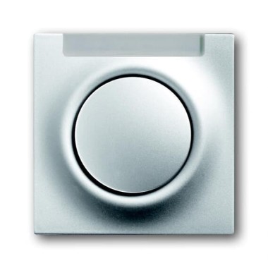 2CKA001753A0063 Клавиша для механизмов 1-клавишных выключателей/переключателей/кнопок, с полем для надписи, серия impuls, цвет серебристый металлик