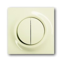 2CKA001753A0064 Клавиша для механизма 2-клавишных выключателей/переключателей/кнопок, серия impuls, цвет слоновая кость