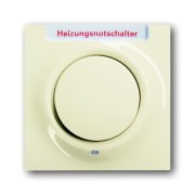 2CKA001753A0068 Клавиша для механизма 1-клавишного выключателя/переключателя/кнопки, с красной линзой, с маркировкой 