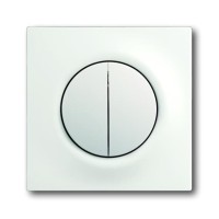 2CKA001753A0181 Клавиша для механизма 2-клавишных выключателей/переключателей/кнопок, серия impuls, цвет белый бархат