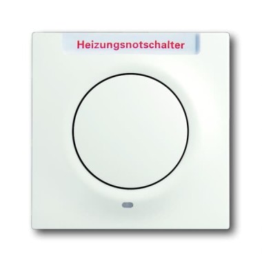 2CKA001753A0184 Клавиша для механизма 1-клавишного выключателя/переключателя/кнопки, с красной линзой, с маркировкой 