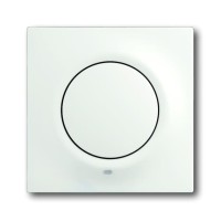 2CKA001753A0189 Клавиша для механизма 1-клавишного выключателя/переключателя/кнопки, с лампой подсветки и красной линзой серия impuls, цвет белый бархат