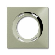 2CKA001753A0202 Плата центральная (накладка) для светосигнализатора 2061/2061 U, серия Basic 55, цвет шампань