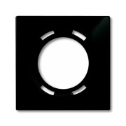 2CKA001753A0205 Плата центральная (накладка) для светосигнализатора 2061/2061 U, серия Basic 55, цвет château-black