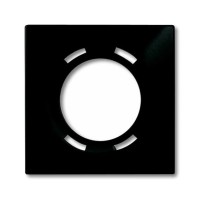 2CKA001753A0205 Плата центральная (накладка) для светосигнализатора 2061/2061 U, серия Basic 55, цвет château-black