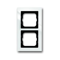 2CKA001753A4122 Рамка 2-постовая, для монтажа заподлицо, серия axcent, цвет белый