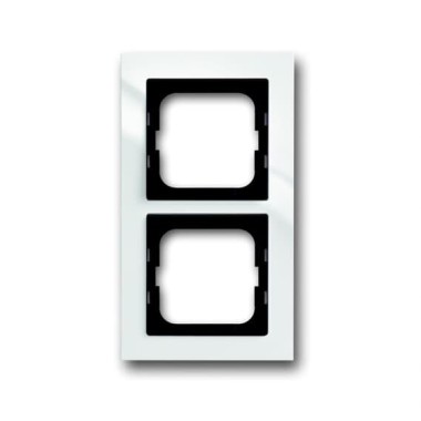 2CKA001753A4122 Рамка 2-постовая, для монтажа заподлицо, серия axcent, цвет белый 2CKA001753A4122 Рамка 2-постовая, для монтажа заподлицо, серия axcent, цвет белый