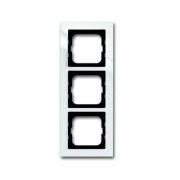 2CKA001753A4123 Рамка 3-постовая, для монтажа заподлицо, серия axcent, цвет белый