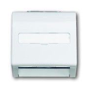 2CKA001753A5010 Плата центральная (корпус) с суппортом для коммуникационных разъёмов и цоколей DCS от 1850 EB до 1876 EB, серия impuls, цвет альпийский белый