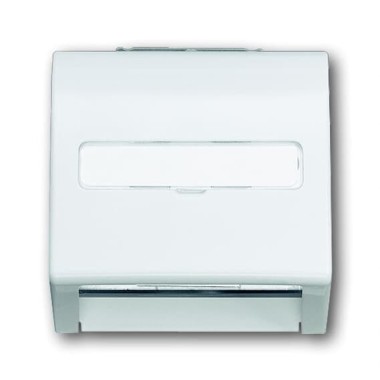 2CKA001753A5010 Плата центральная (корпус) с суппортом для коммуникационных разъёмов и цоколей DCS от 1850 EB до 1876 EB, серия impuls, цвет альпийский белый