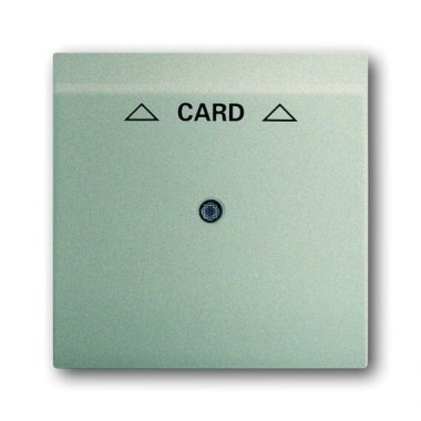 2CKA001753A6737 Плата центральная (накладка) для механизма карточного выключателя 2025 U, серия impuls, цвет шампань-металлик