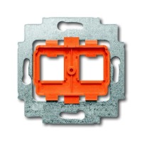 2CKA001753A8056 Суппорт для 2-х разъёмов LexCom150 и LexCom250 с оранжевым цоколем, без монтажных лапок