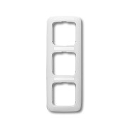 2CKA001754A3724 Рамка 3-постовая, вертикальная, с полем для надписи, серия Reflex SI, цвет альпийский белый