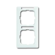 2CKA001754A4059 Рамка 2-постовая, вертикальная, с полем для надписи, серия Reflex SI linear, цвет альпийский белый