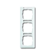 2CKA001754A4061 Рамка 3-постовая, вертикальная, с полем для надписи, серия Reflex SI linear, цвет альпийский белый