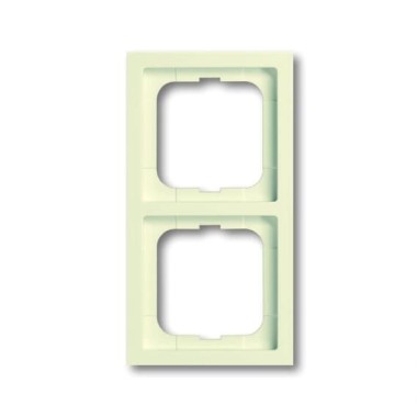 2CKA001754A4231 Рамка 2-постовая, серия Future Linear, цвет слоновая кость