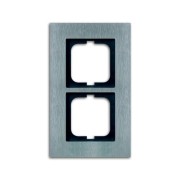 2CKA001754A4255 Рамка 2-постовая, серия Carat, сталь
