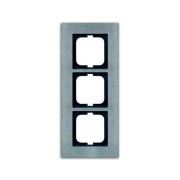 2CKA001754A4256 Рамка 3-постовая, серия Carat, сталь
