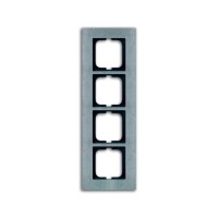 2CKA001754A4257 Рамка 4-постовая, серия Carat, сталь