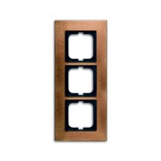 2CKA001754A4260 Рамка 3-постовая, серия Carat, бронза