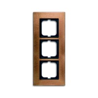 2CKA001754A4260 Рамка 3-постовая, серия Carat, бронза